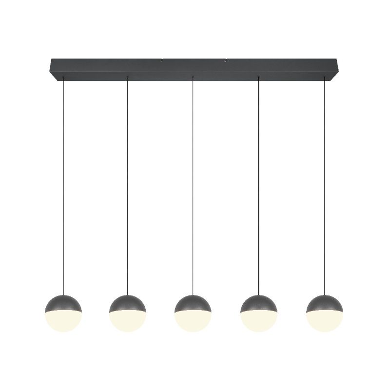 Suspension moderne anthracite, Rigtje Suspension moderne anthracite, Rigtje