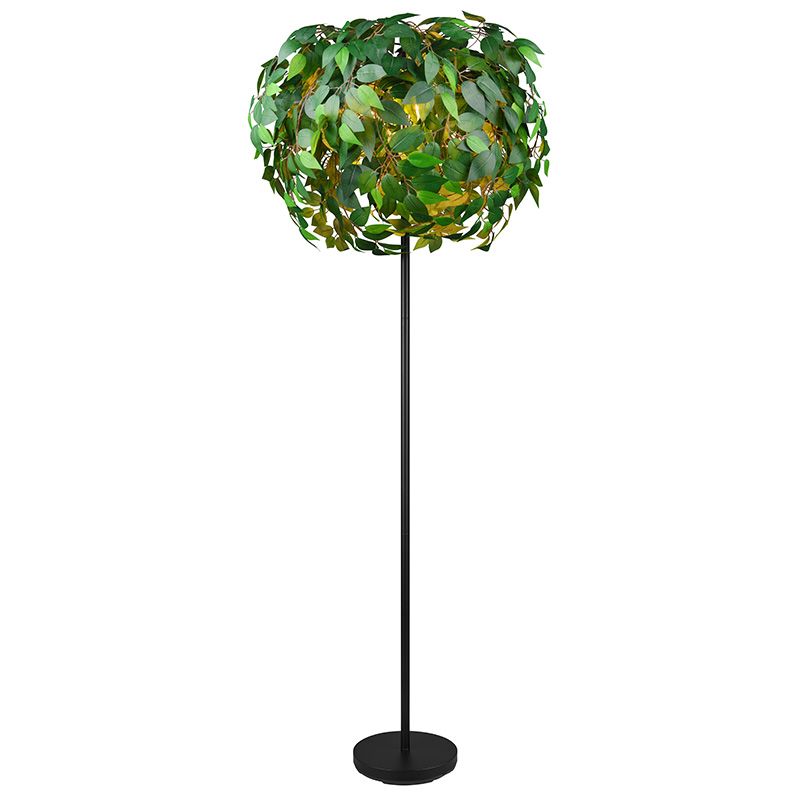 Lampadaire design vert, Urwa, avec interrupteur Lampadaire design vert, Urwa, avec interrupteur