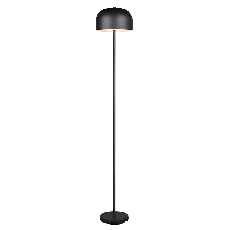 Lampadaire rechargeable moderne noire, Dustin, 2,5W, 3000K LED, gradable en 3 étapes Lampadaire rechargeable moderne noire, Dustin, 2,5W, 3000K LED, gradable en 3 étapes