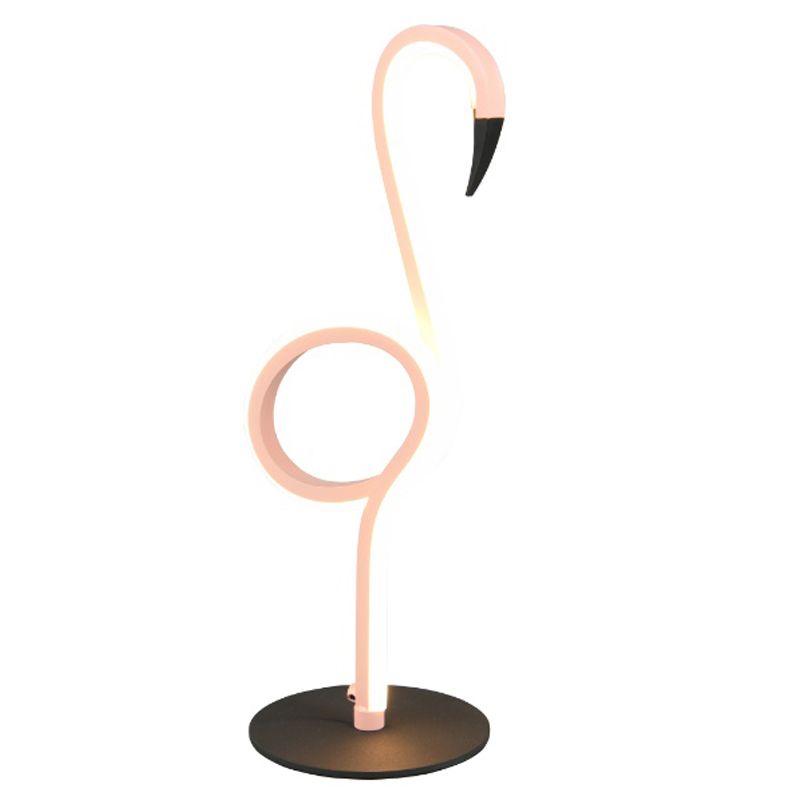 Lampe de table design rose, Puk, 6W, 3000K LED, avec interrupteur Lampe de table design rose, Puk, 6W, 3000K LED, avec interrupteur