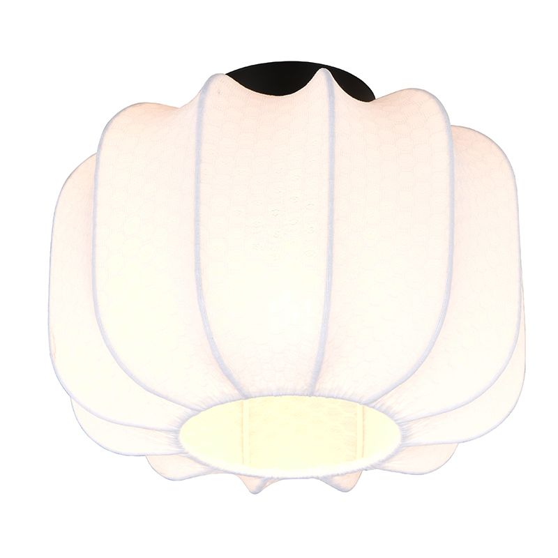 Plafonnier moderne blanc, Metehan