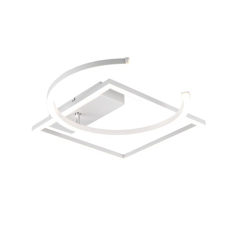 Plafonnier moderne blanc, Emine, 23,5W, 4000K LED