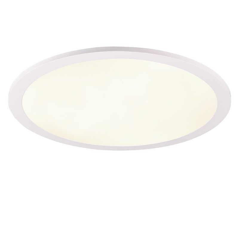 Lampe plafond moderne blanche, Odion, 20W, 4000K LED