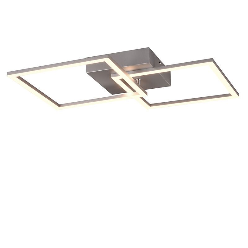 Lampe plafond moderne grise, Margaux, 20W, 3000K LED