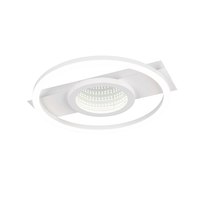Plafonnier moderne blanc, Sandhia, 16W, 4000K LED