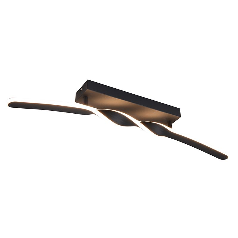 Plafonnier design noir, Quirinus, 18W, 4000K LED Plafonnier design noir, Quirinus, 18W, 4000K LED
