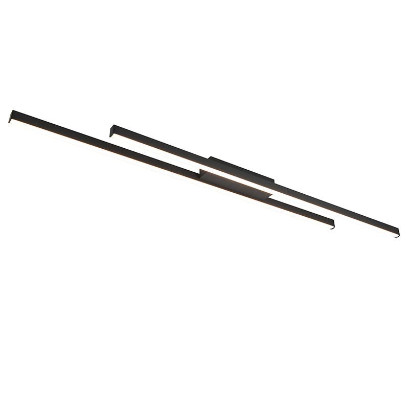 Lampe plafond moderne noire, Sangeeta, 22W, 3000K LED Lampe plafond moderne noire, Sangeeta, 22W, 3000K LED