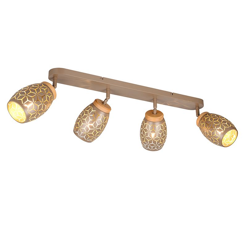 Spot plafond moderne marron, Delana Spot plafond moderne marron, Delana