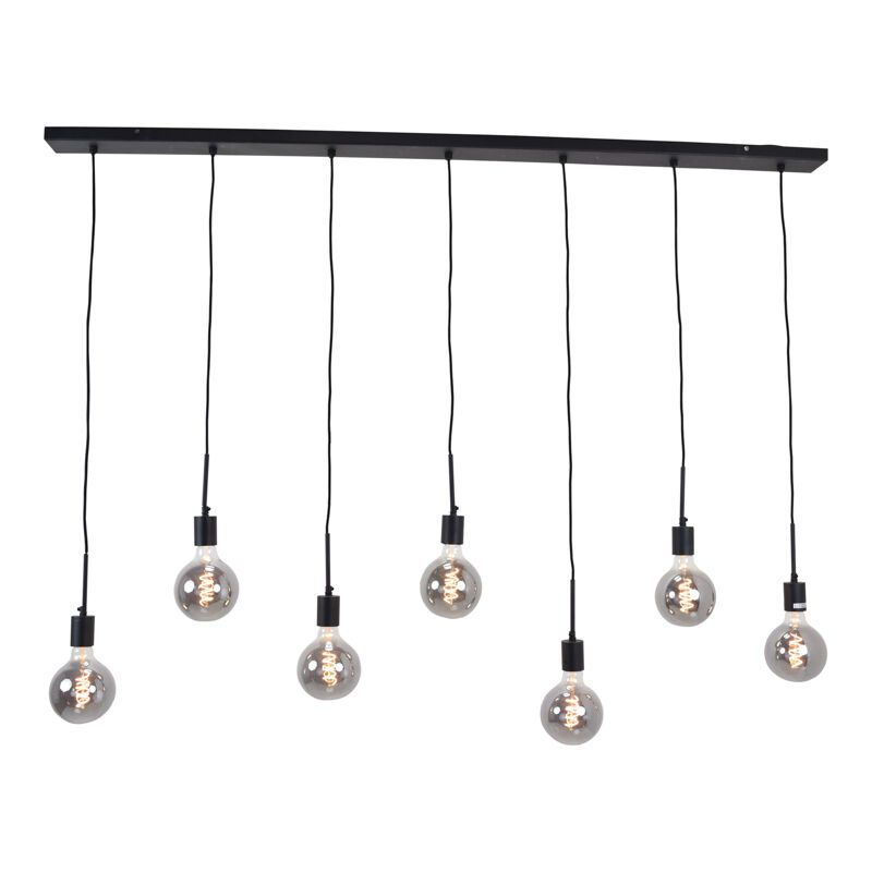 Suspension table à manger noire industrielle, Bolb