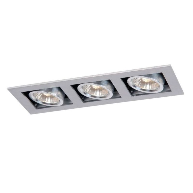 Spot encastré chromé en aluminium, Chimney Spot encastré chromé en aluminium, Chimney