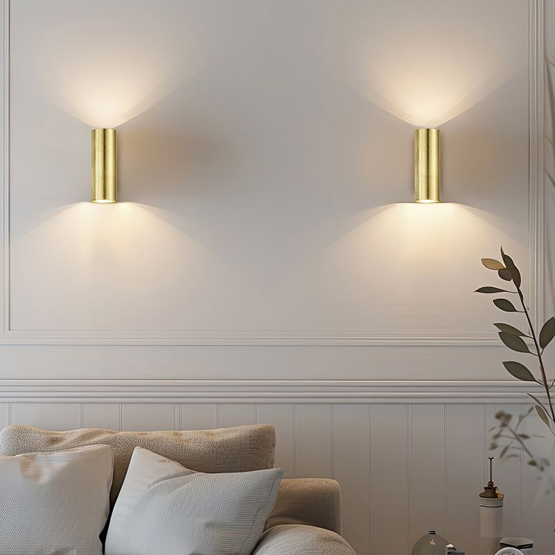 Applique up and down moderne dorée, Adam | Lampgiant.fr