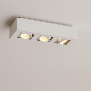 Spot en saillie blanc moderne, Akira