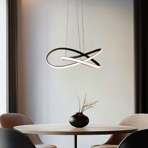 Suspension noire design, Tanya, 21W, 2700K LED