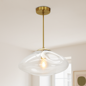Plafonnier transparent design, Evita
