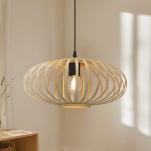 Suspension en bambou marronne, Lieve