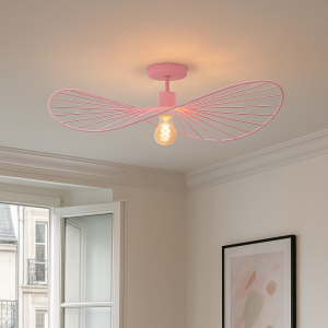 Plafonnier rose moderne, Jolinda