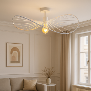 Plafonnier blanc moderne, Jolinda
