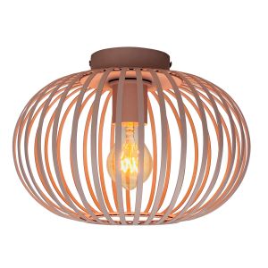 Plafonnier taupe industriel, Lieve