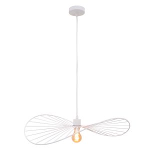 Suspension blanche moderne, Jolinda