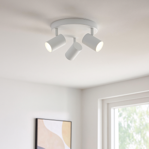 Spot plafond blanc moderne, Elena