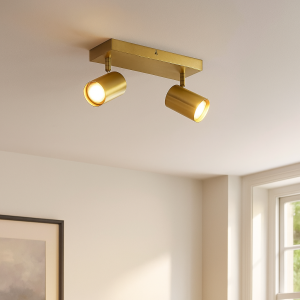 Spot plafond laiton moderne, Elena