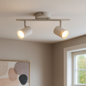 Spot plafond blanc moderne, Elena