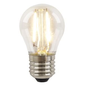 Olucia ampoule filament E27 gradable Melchis, P45, 2W, 2700K