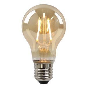 Olucia ampoule filament E27 gradable Yona, ambre, A60, 2W, 2200K