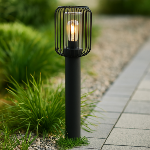 Luminaire extérieur noir moderne, Enya, IP44