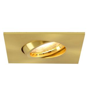 Spot encastré salle de bain laiton moderne, Jill, IP44