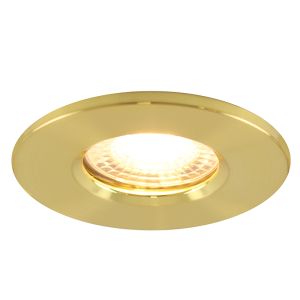 Spot encastré salle de bain laiton moderne, Jule, IP65