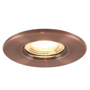 Spot encastré salle de bain cuivre moderne, Jule, IP65