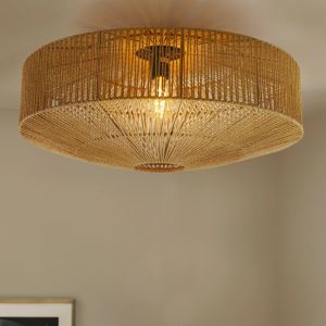 Plafonnier marron rustique, Pippa