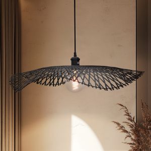 Suspension en bambou noire, Romee