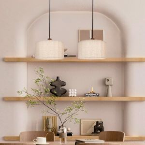 Suspension beige rustique, Loulou