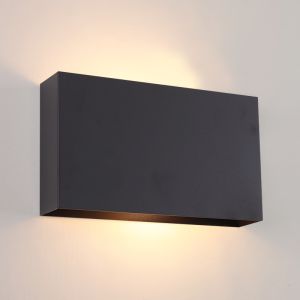 Applique murale noire moderne, Perry
