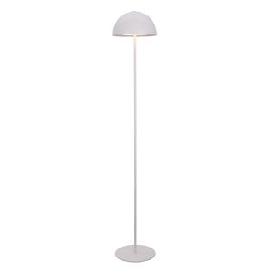 Lampadaire blanc rétro, Douwe, 4W, dim to warm LED, avec variateur tactile