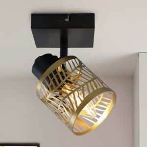 Spot plafond laiton en métal, Marli