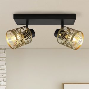 Spot plafond laiton en métal, Marli