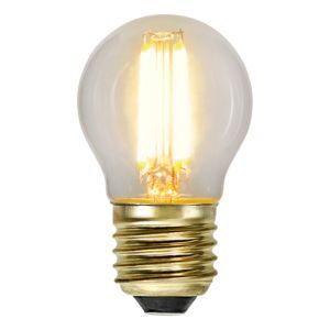 E27 Dimmable en 3 étapes Atilla, 4w 2200K (Extra joli blanc) IP44