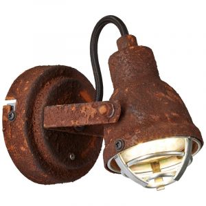 Spot mural couleur rouille industriel, Abyga