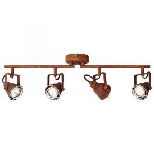 Spot plafond couleur rouille industriel, Abyga