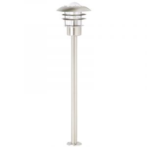 Luminaire extérieur chromé en métal, Ajlina, IP44