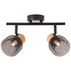 Spot plafond en liège noir, Kayo