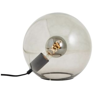 Lampe de table noire design, Widad, avec interrupteur