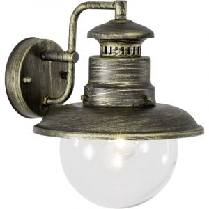Luminaire extérieur doré rustique, Jaelin, IP44