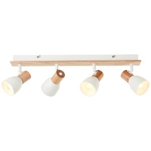 Spot plafond blanc rustique, Tyrone