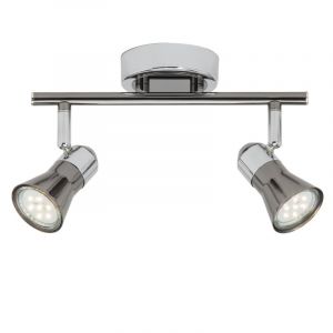 Spot plafond chromé en métal, Levijn