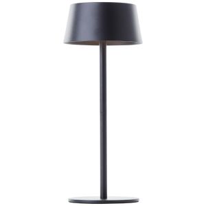 Applique solaire extérieur noire moderne, Soumaya, 4W, 3000K LED, IP44, gradable en 3 étapes