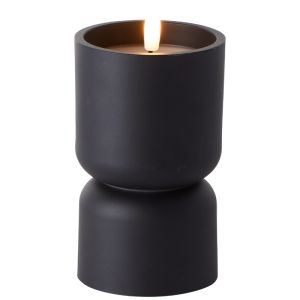 Lampe de table extérieur noire en plastique, Zaki, 2700K LED, IP44